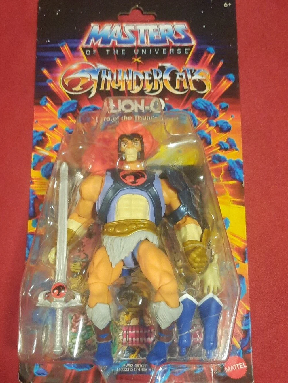 Masters of the Universe x ThunderCats Lion-O Action Figure Collectible